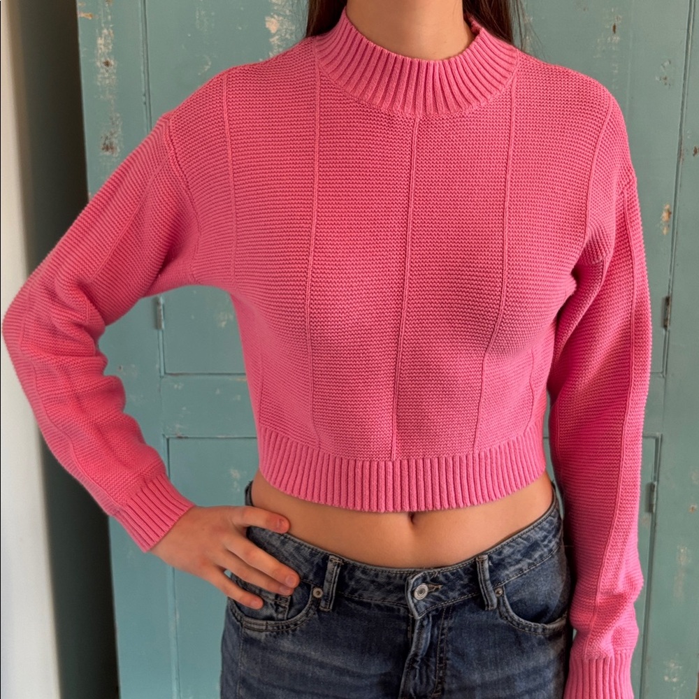 pac Sun L.A. Hearts Pink Women's Sweater